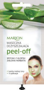 Marion SPA - Peel Off Maseczka OCZYSZCZAJĄCA wyciąg z aloesu zielona herbata 18ml 5902853011880