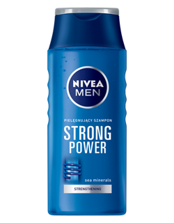 Nivea - For Men - STRONG POWER - Pielęgnujący szampon do włosów 400ml 4005808779079