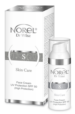 Norel HOME - Skin Care - Face Cream UV SPF 50 Protection / Krem ochronny do twarzy, SPF 50 50ml DK 039 5902194140652