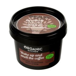 Organic Kitchen - (PRODUKT PO TERMINIE) Modelujący SCRUB do Ciała Obudź się i Poczuj Zapach Kawy 100ml 4743318183237