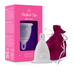 Perfect Cup - Kubeczek Menstruacyjny TRANSPARENTNY M
