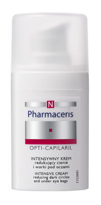 Pharmaceris N - OPTI-CAPILARIL Intensywny Krem redukujący cienie i worki pod oczami cera z rozszerzonymi naczynkami 15ml 5900717152915