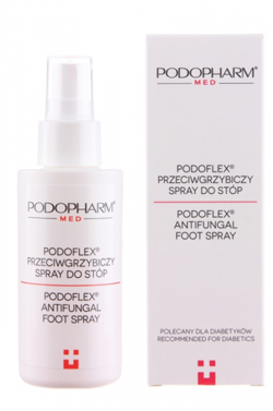 Podopharm MED - /ExpDate31/07/23/ PODOFLEX® - ANTIFUNGAL FOOT SPRAY / Przeciwgrzybiczy spray do stóp 100ml 5903240821372