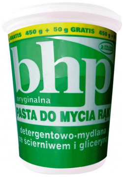 Pollena Ostrzeszów - Pasta BHP do mycia rąk ze ścierniwem 500g 5900133005796
