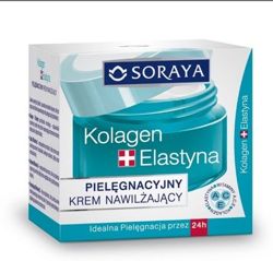 Soraya - Kolagen & Elastyna - PIELĘGNACYJNY Krem nawilżający  50ml 5901045053653
