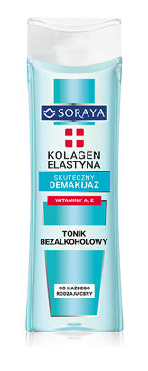 Soraya - Kolagen & Elastyna - TONIK bezalkoholowy każdy rodzaj skóry 200ml 5901045053691