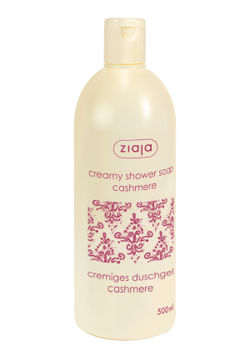Ziaja - Cashmere - Creamy shower soap with cashmere proteins (Kremowe mydło do ciała pod prysznic z KASZMIREM) 500ml 5901887028901 / 16274