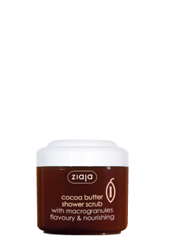 Ziaja - Cocoa Butter - Shower scrub with macrogranules (Czekoladowy PEELING myjący gruboziarnisty) 200ml 5901887019183 / 15779