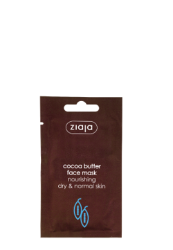 Ziaja - /ExpDate31/10/23/ Cocoa Butter - Nourishing face mask / Kremowa MASECZKA odżywcza cera normalna, sucha 7ml 5901887929352