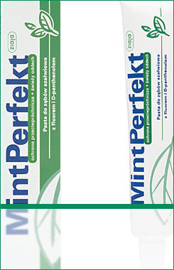 Ziaja - Mintperfekt - Szałwiowa pasta do zębów z fluorem i prowitaminą B5 75 ml 5901887033936